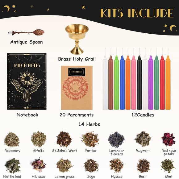 Witchcraft Supplies Kit - Picture 4 of 5